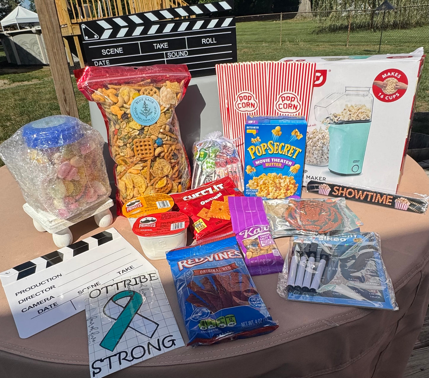 Movie Night Basket
