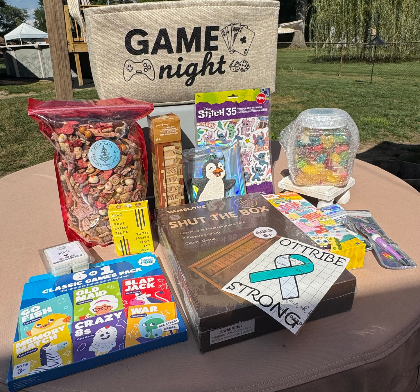 Game Night Basket