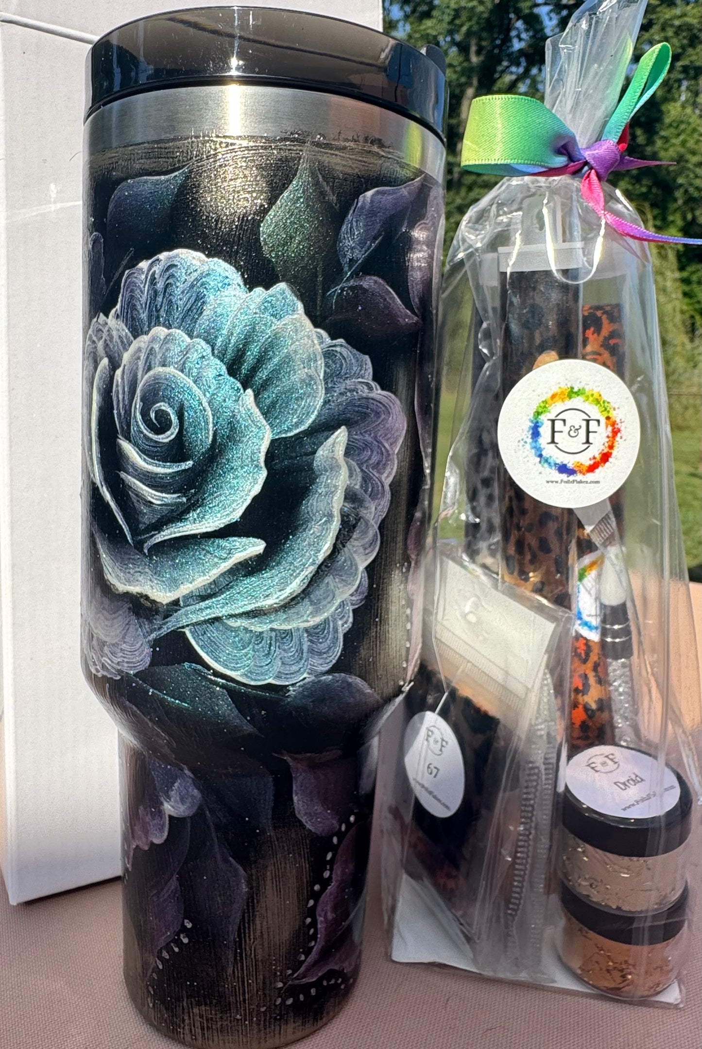 Sonnette Hand Painted Tumble & Foilznflakez Goodie Bag